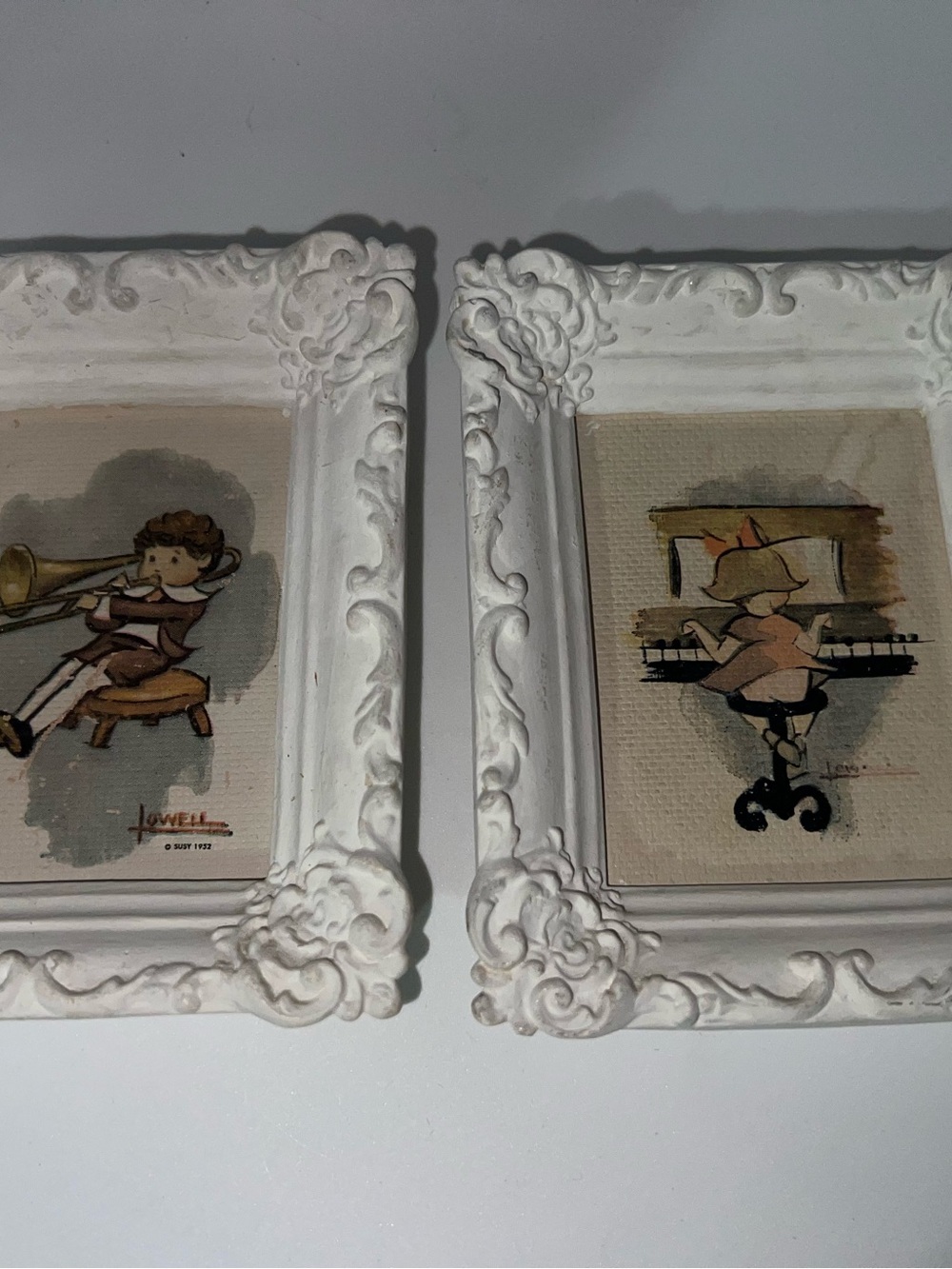 Vintage Susy Lowell Framed Art Prints -